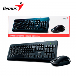 Combo Genius Wired Keyboard...